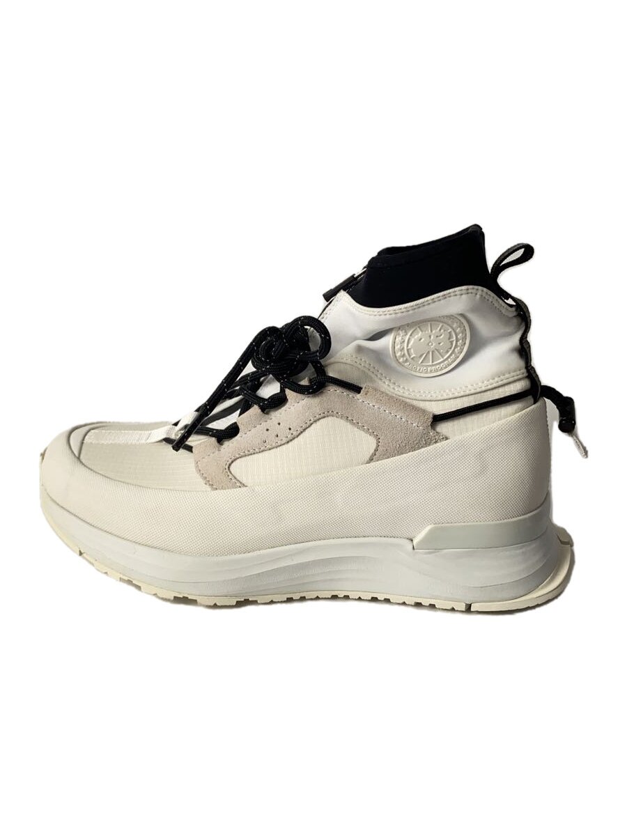 【中古】CANADA GOOSE◆Glacier Trail Sneaker High/ハイカットスニーカー/38/WHT/7786W【シューズ】