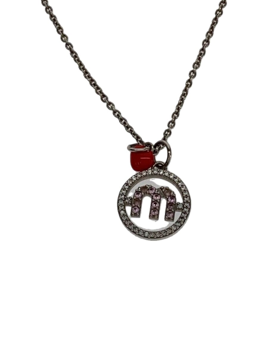 【中古】MIU MIU◆マイクロキャンディジュエル//首飾り/--/色合い石ころ/SLV/いの一番有/レディース【服飾雑貨他】