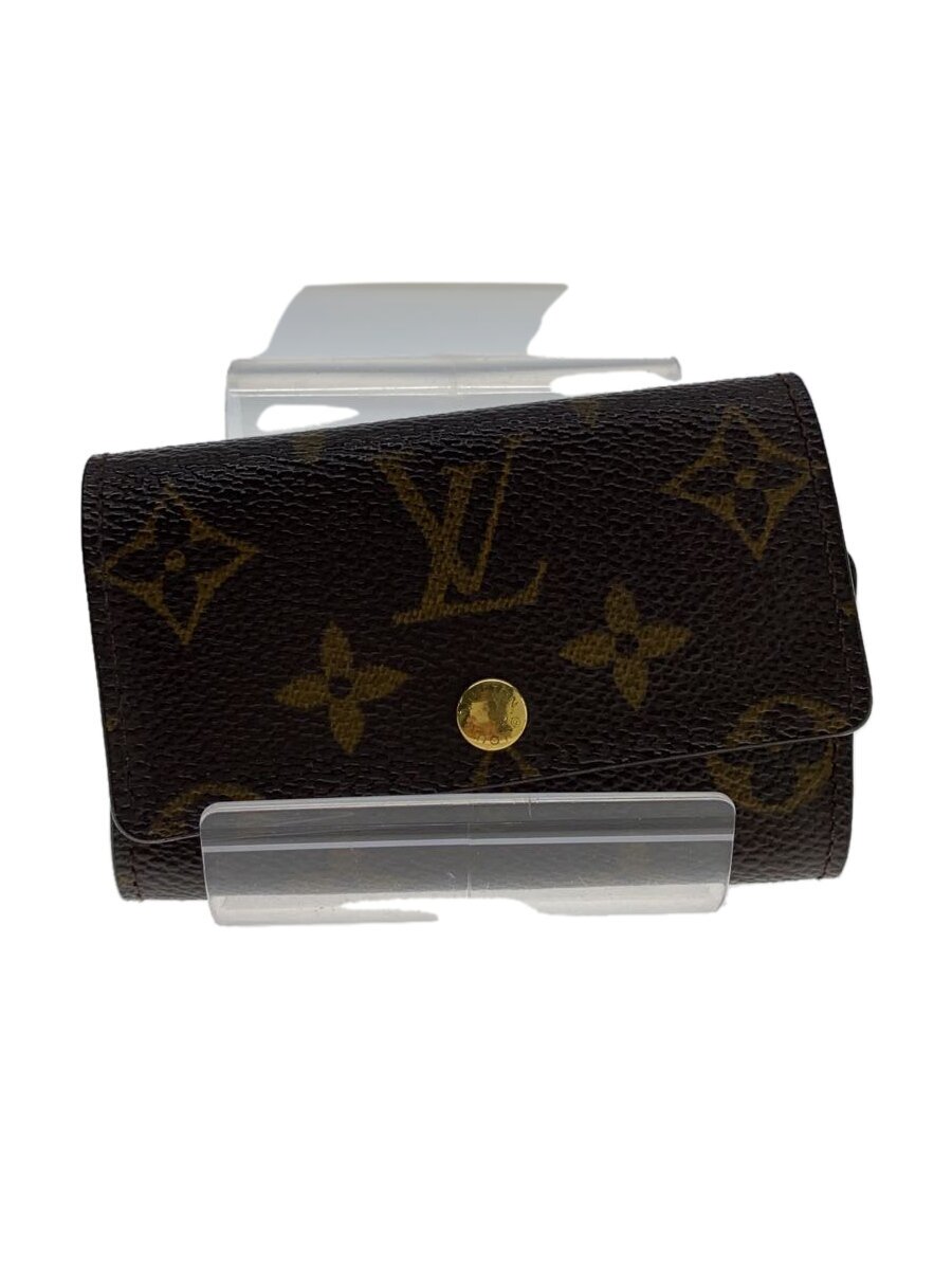 【中古】LOUIS VUITTON◆ルイヴィトン/ミュルティクレ6_モノグラム_BRW/PVC/茶/ブラウン/BRW/メンズ【服飾雑貨他】|2nd STREET 店
