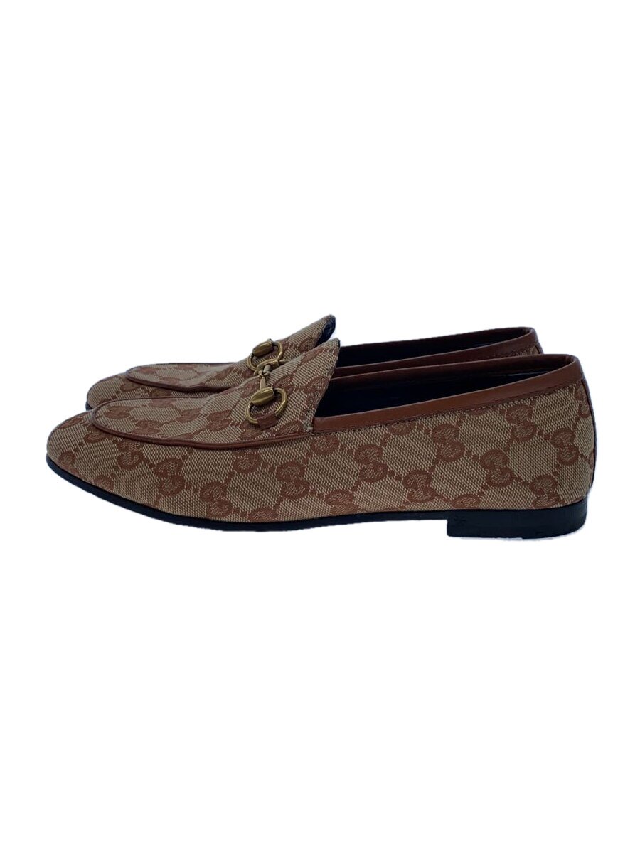 【中古】GUCCI◆置き目毛皮/35.5/BRW/431467【シューズ】
