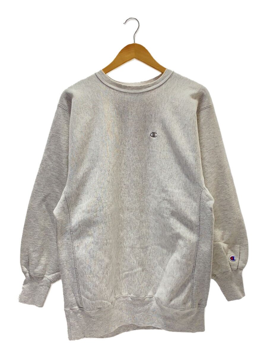 【中古】Champion◆流汗/XXL/綿織物/GRY/90s【メンズウェア】