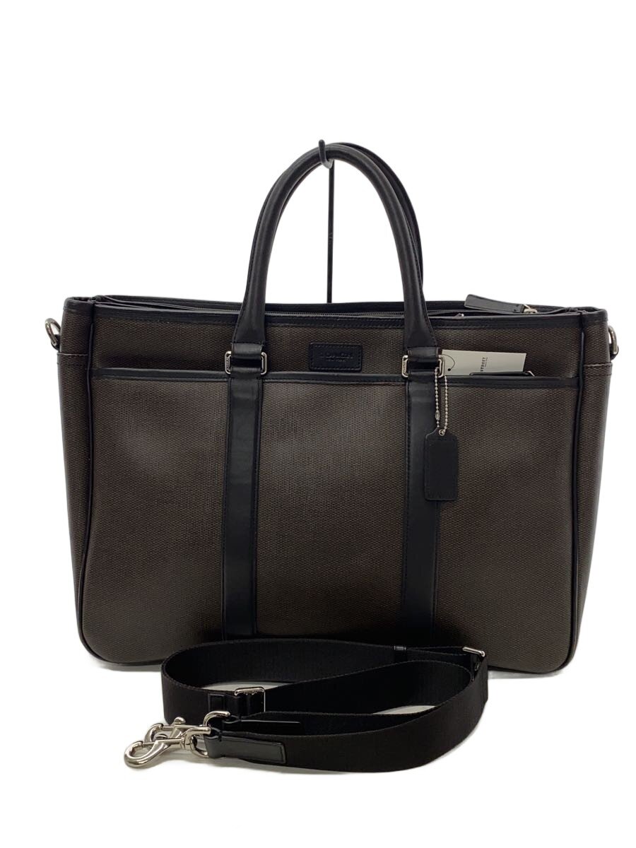 【中古】COACH◆ブリーフ入れもの/--/BRW/無地/F71388【御徒面子】