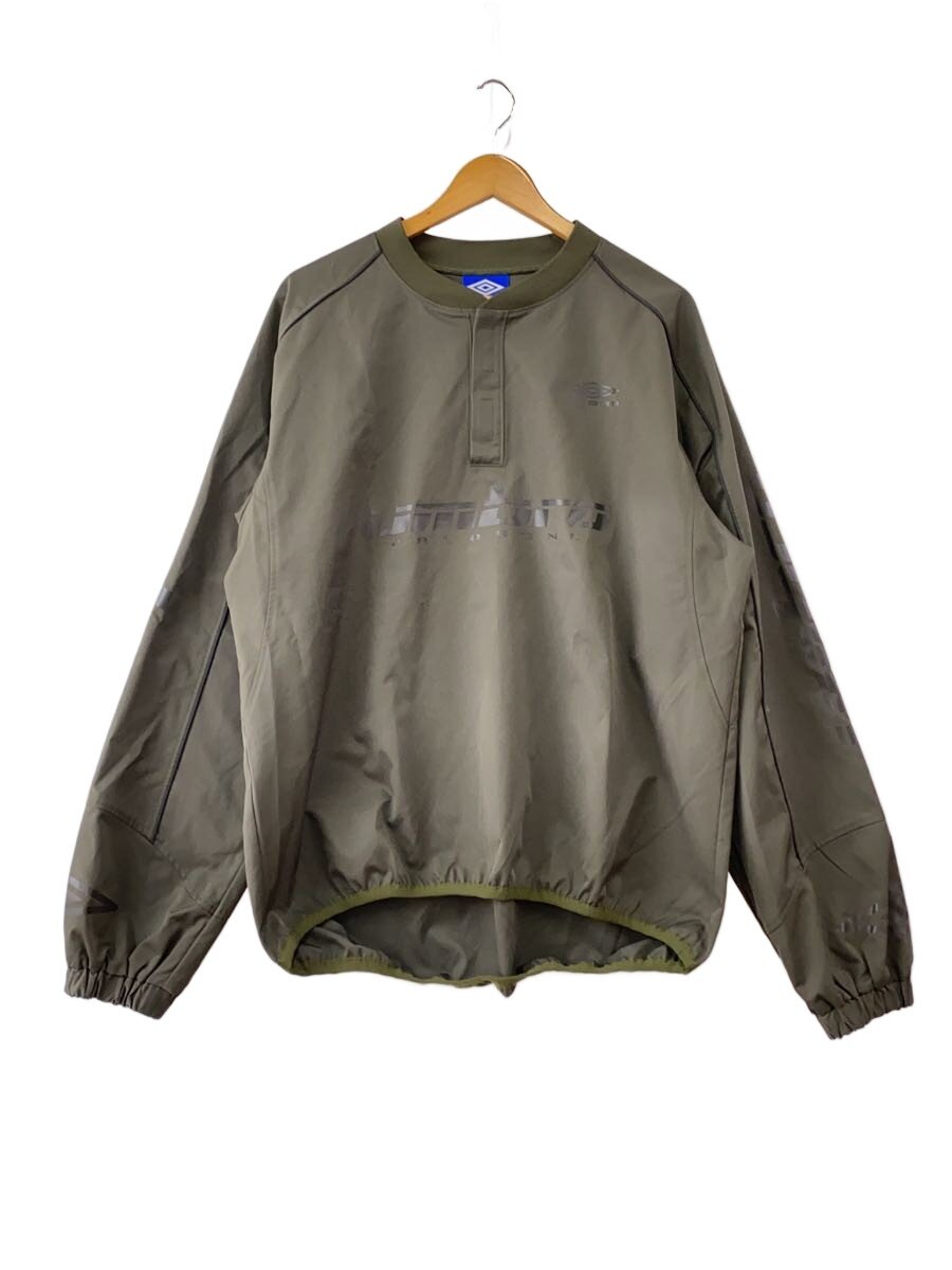 【中古】BAL◆トップス/XL/ポリエステル/KHK/無地【メンズウェア】