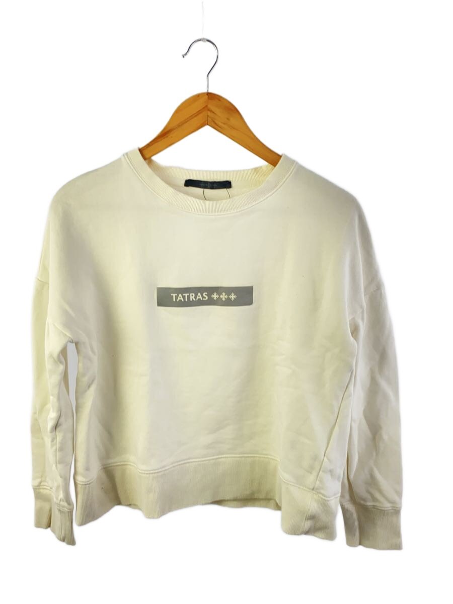 【中古】TATRAS◆汗水/S/綿織物/WHT【レディース御召しもの】