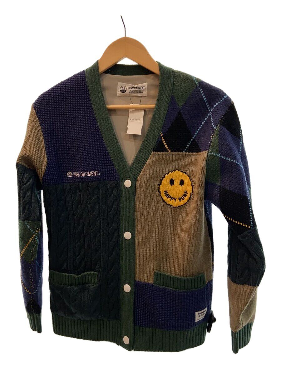 【中古】HORN GARMENT/ジレー(朦々たる)/38/羊毛/GRN//【メンズウェア】