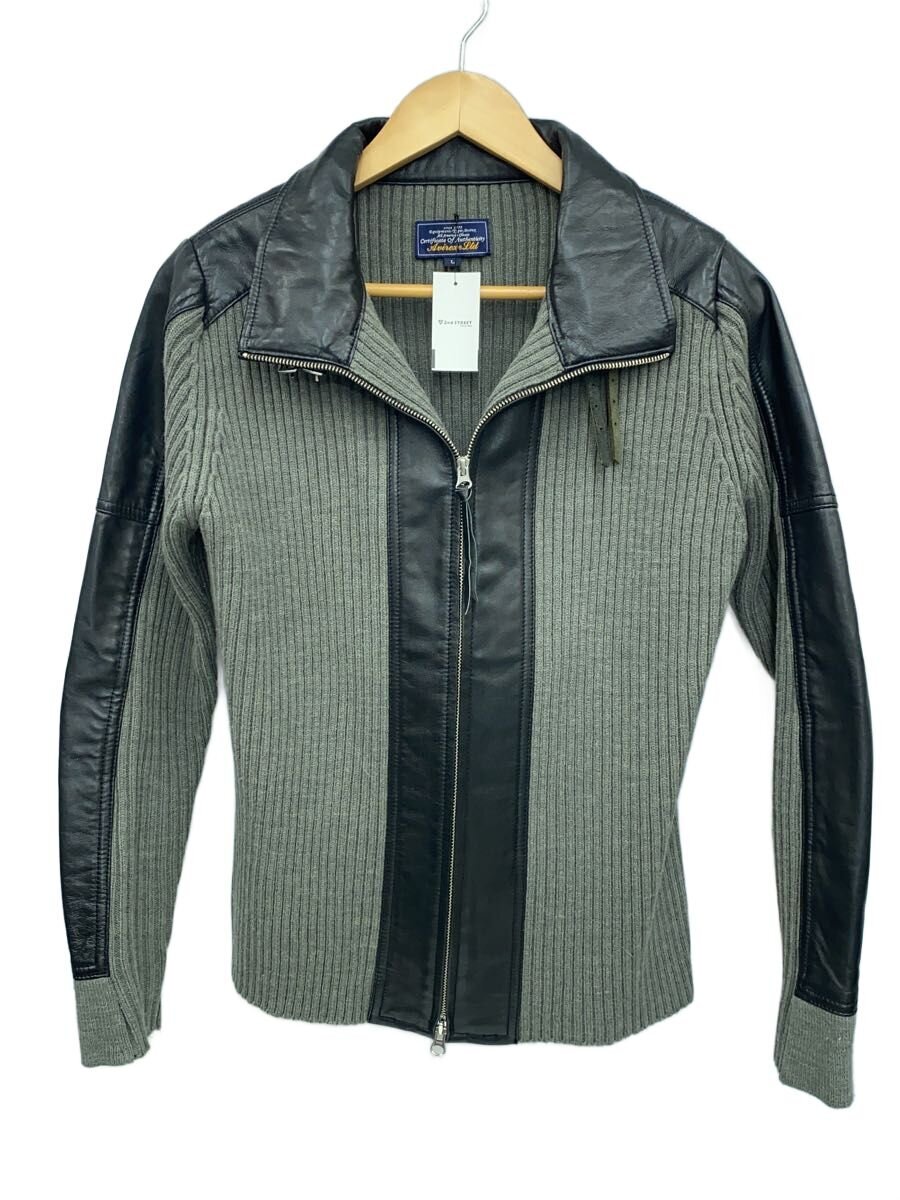 【中古】AVIREX◆90s/ジャケット/L/コットン/GRN/無地【メンズウェア】｜2ｎｄ STREET 店