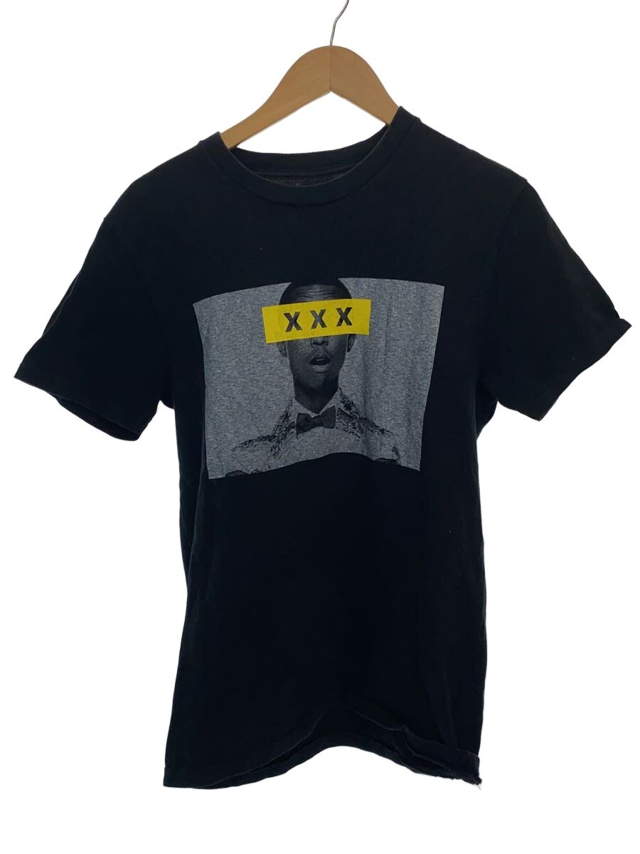 【中古】GOD SELECTION XXX◆プルオーバー/S/綿織物/BLK【メンズウェア】