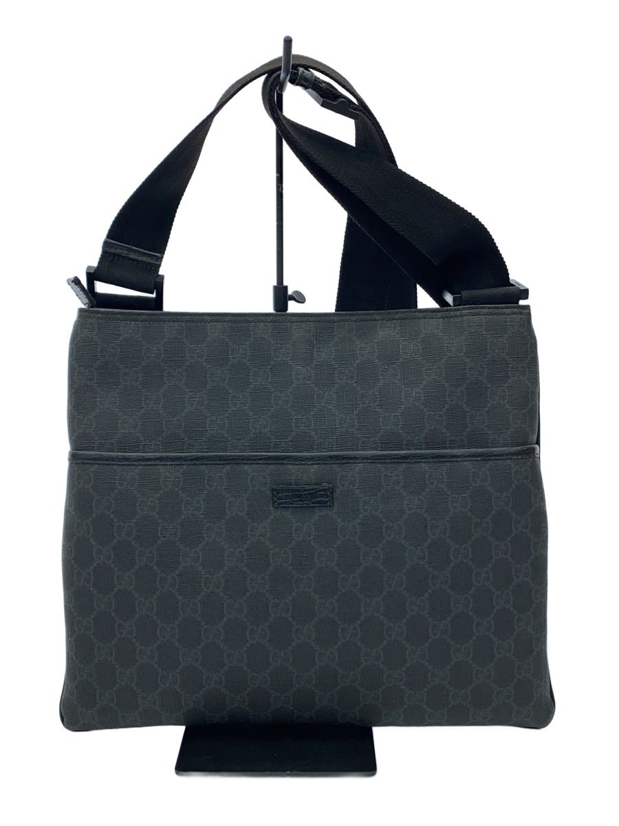 【中古】GUCCI◆ショルダーバッグ_GGプラス/PVC/BLK//【バッグ】|2nd STREET 店