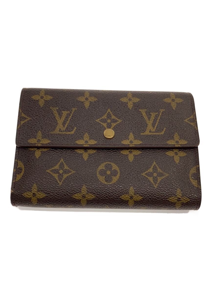【中古】LOUIS VUITTON◆ポルトトレゾール/3つ折り財布/レザー/BRW/モノグラム/レディース//【服飾雑貨他】｜2ｎｄ STREET 店
