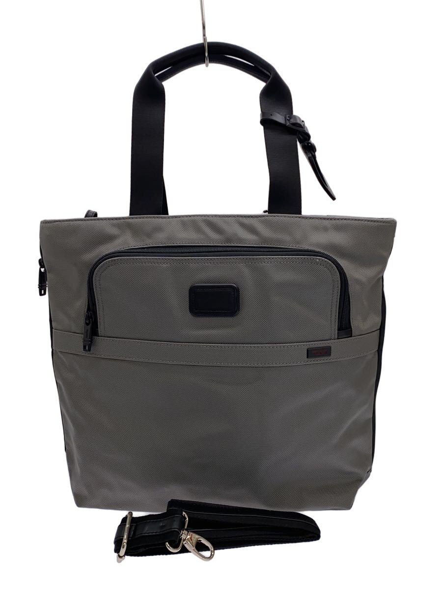 【中古】TUMI◆トートバッグ/GRY/薄墨色/無地/トゥミ//【御徒面子】