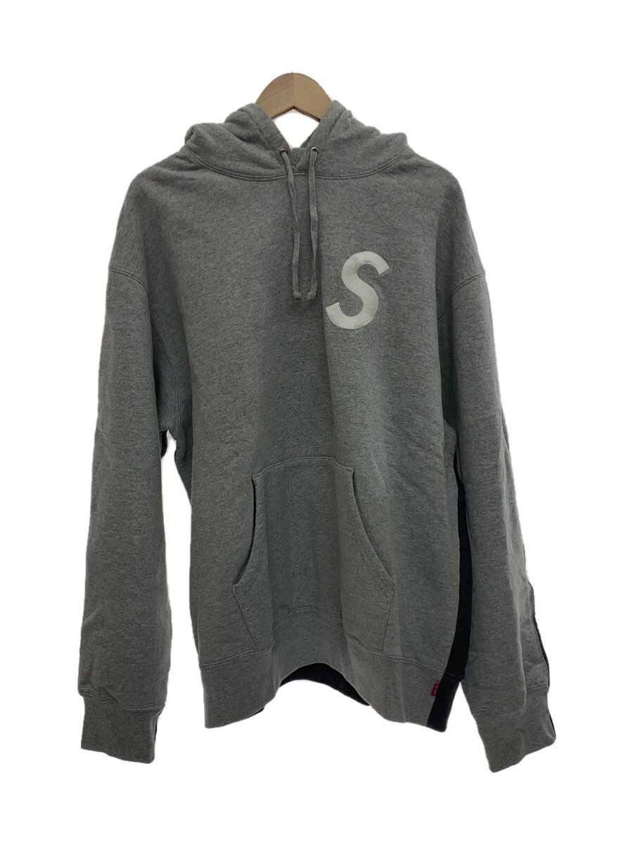 【中古】Supreme◆パーカー/XL/綿織物/GRY/無地【メンズウェア】