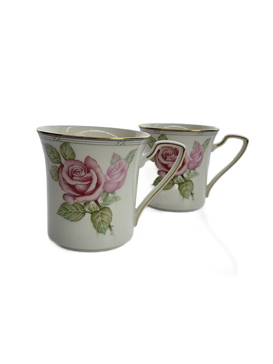 【中古】Noritake◆カップ&ソーサー/2点セット/WHT【キッチン用品】