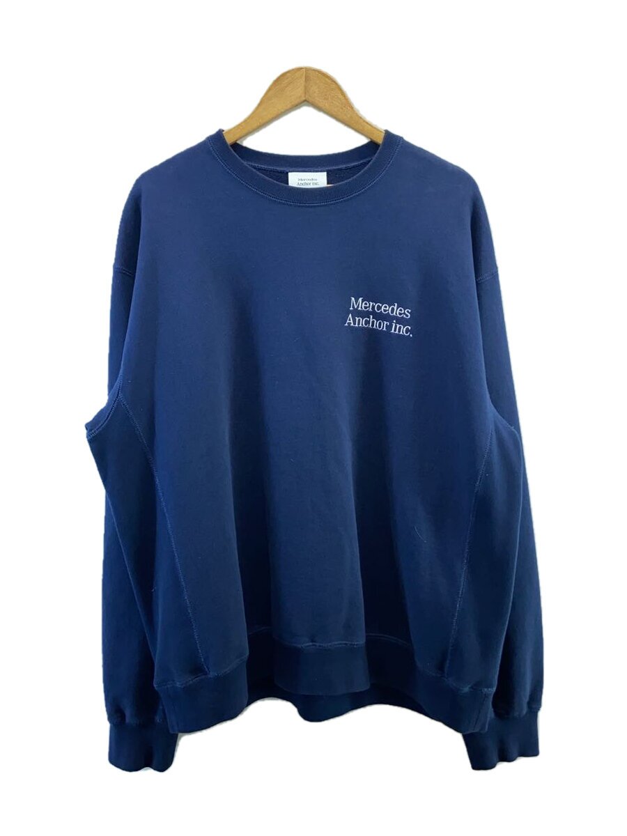 【中古】Mercedes Anchor Inc◆流汗/XL/綿織物/NVY/無地【メンズウェア】
