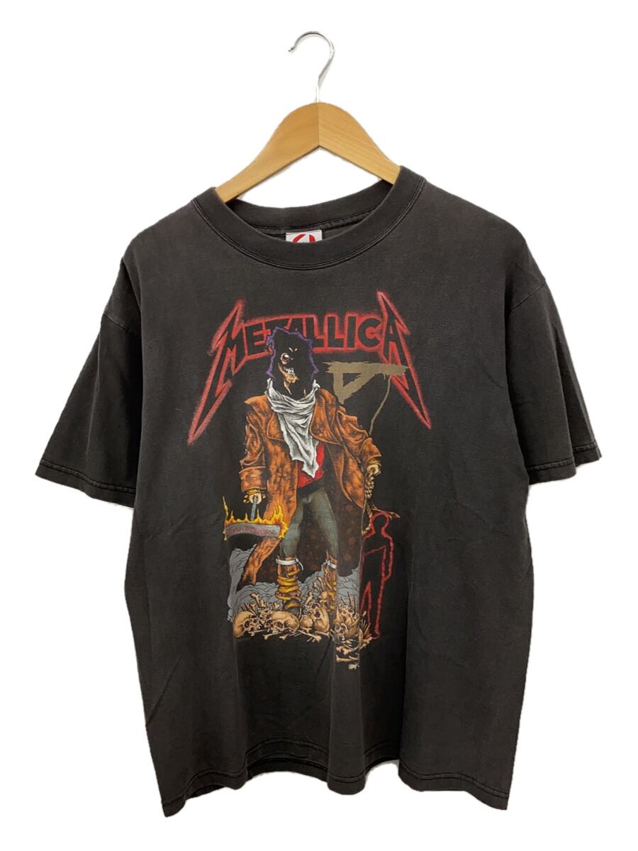 【中古】ACME◆ACME引き舟/METALLICA/UNFORGIVEN/PUSHHEAD/L/BLK【メンズウェア】