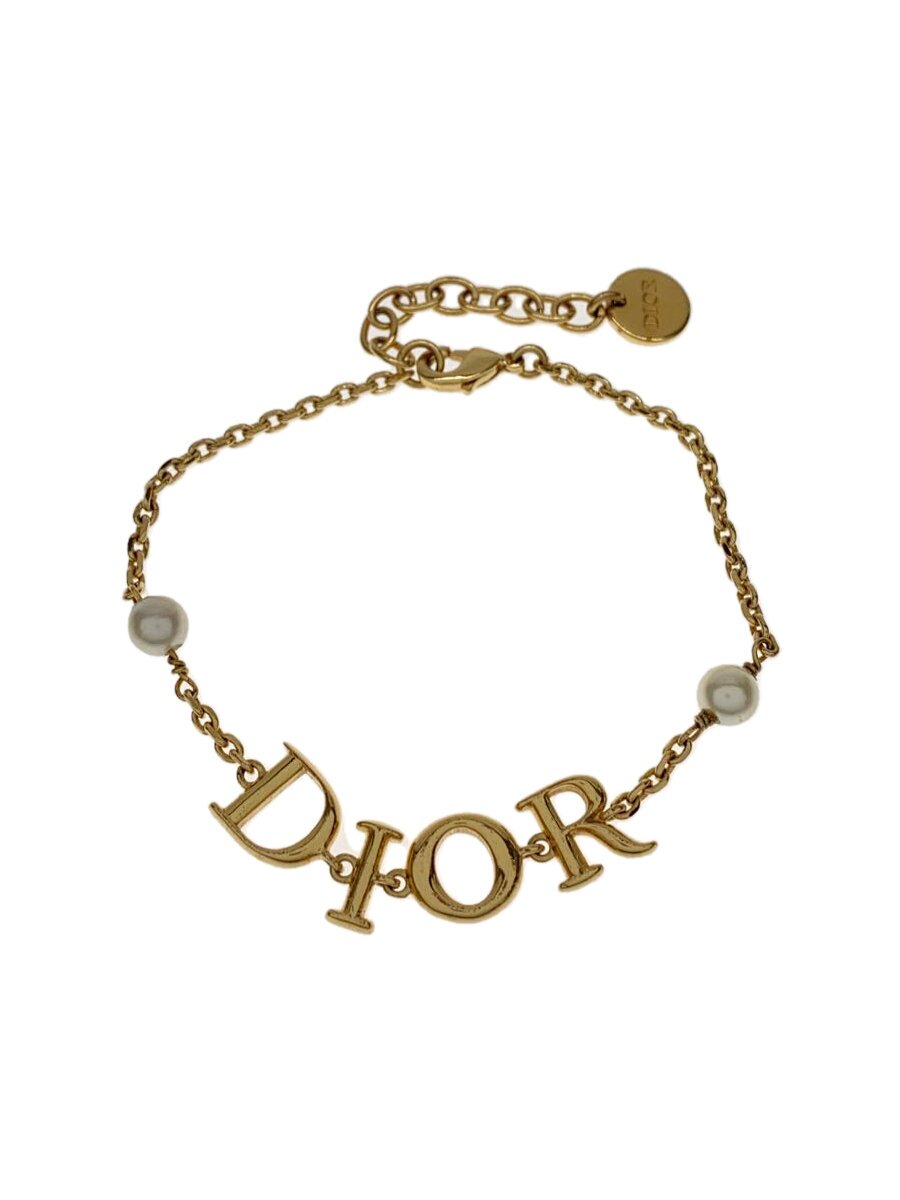 【中古】Christian Dior◆Dio(r)evolution/腕輪/--/パール/GLD/レディース【服飾雑貨他】