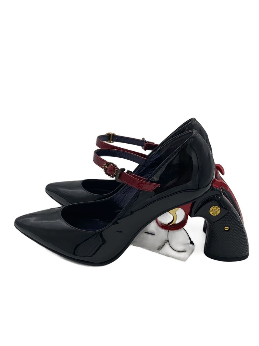 【中古】ha|za|ma◆惹き鉄となる踵パンプス/パンプス/23.5糎/BLK//【シューズ】