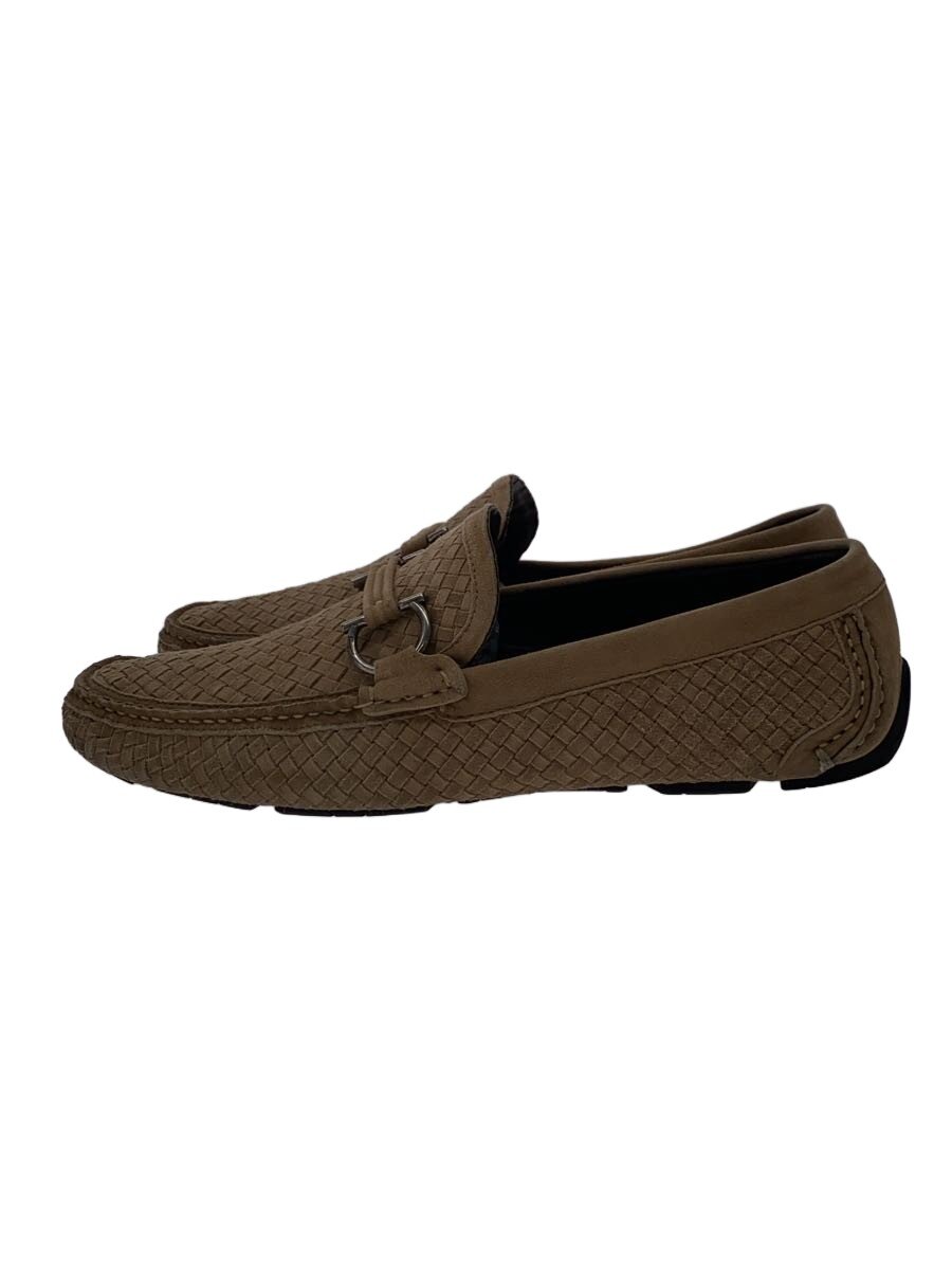 【中古】Salvatore Ferragamo◆シューズ/US8.5/BEG/スウェード//【シューズ】