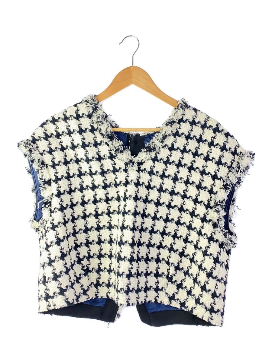 【中古】TOMORROWLAND collection◆23AW/ブリオンハウンドトゥースフロンタブルジレ/36/デニム/14-07-34-07003//【レディースウェア】|2nd STREET 店
