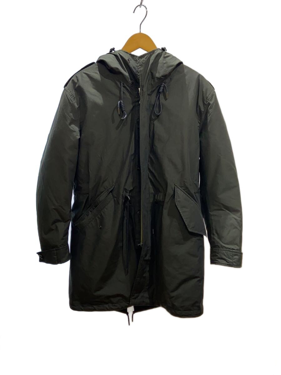 【中古】Aquascutum◆モッズコート/--/綿織物/KHK/2201412107-47【メンズウェア】