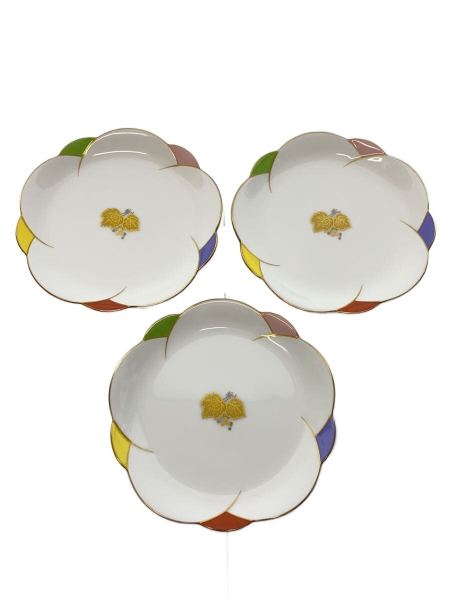 【中古】OKURA◆プレート/3点セット/マルチカラー/百木春夫/花【キッチン用品】 8,745円