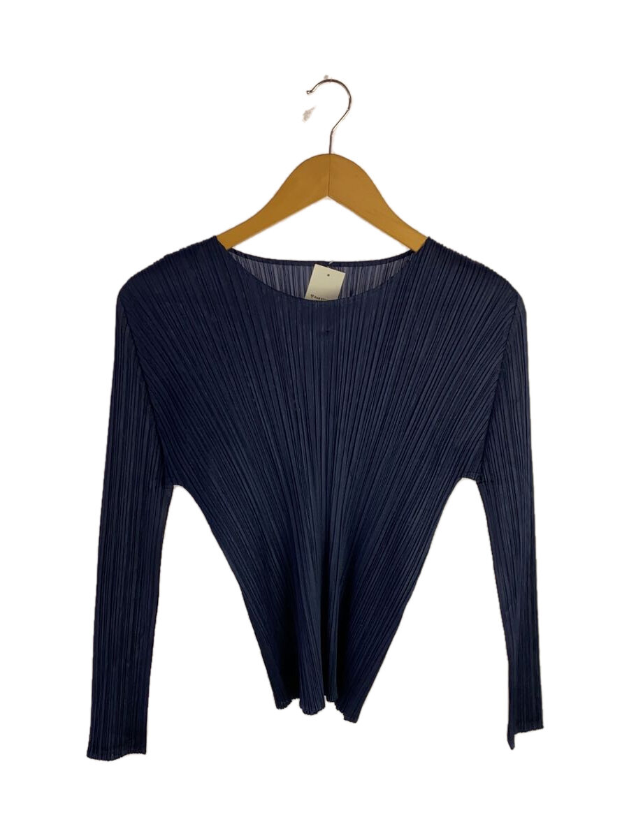 【中古】PLEATS PLEASE ISSEY MIYAKE◆24AW/MONTHLY COLORS : NOVEMBER/ポリエステル/NVY/PP43JK151//【レディース御召しもの】