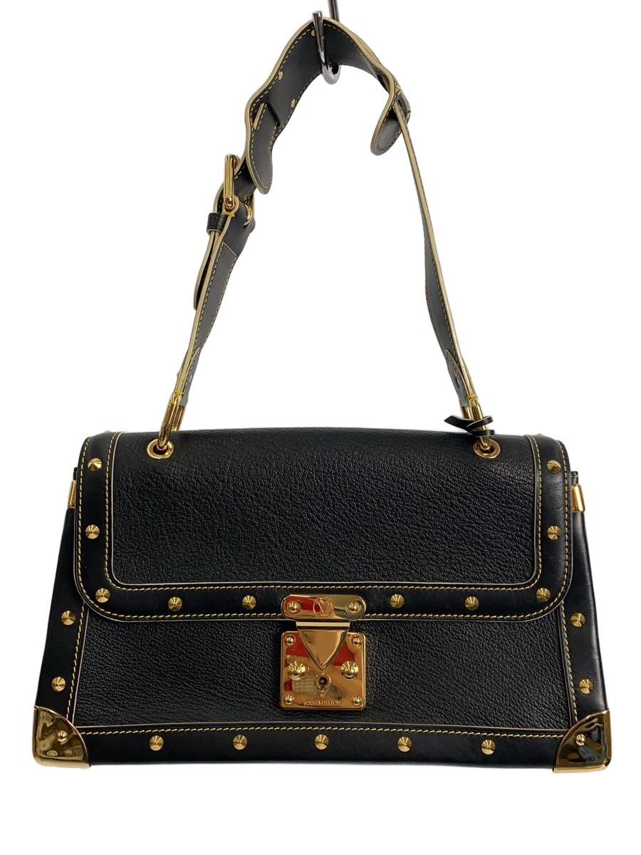 【中古】LOUIS VUITTON◆タランテュー_スハリ/M91820/なめし革/BLK/無地//【御徒面子】