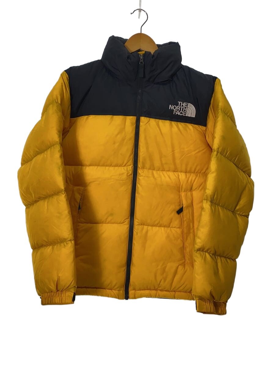 【中古】THE NORTH FACE◆NUPTSE JACKET_ヌプシジャケット/M/ナイロン/YLW/無地【メンズウェア】｜2ｎｄ STREET 店