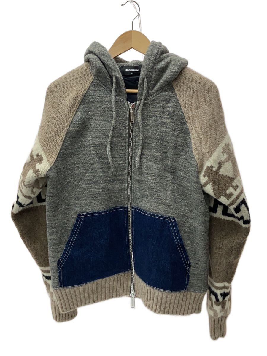 【中古】DSQUARED2◆ブルゾン/XS/コットン/GRY/S74HG0127//【メンズウェア】|2nd STREET 店
