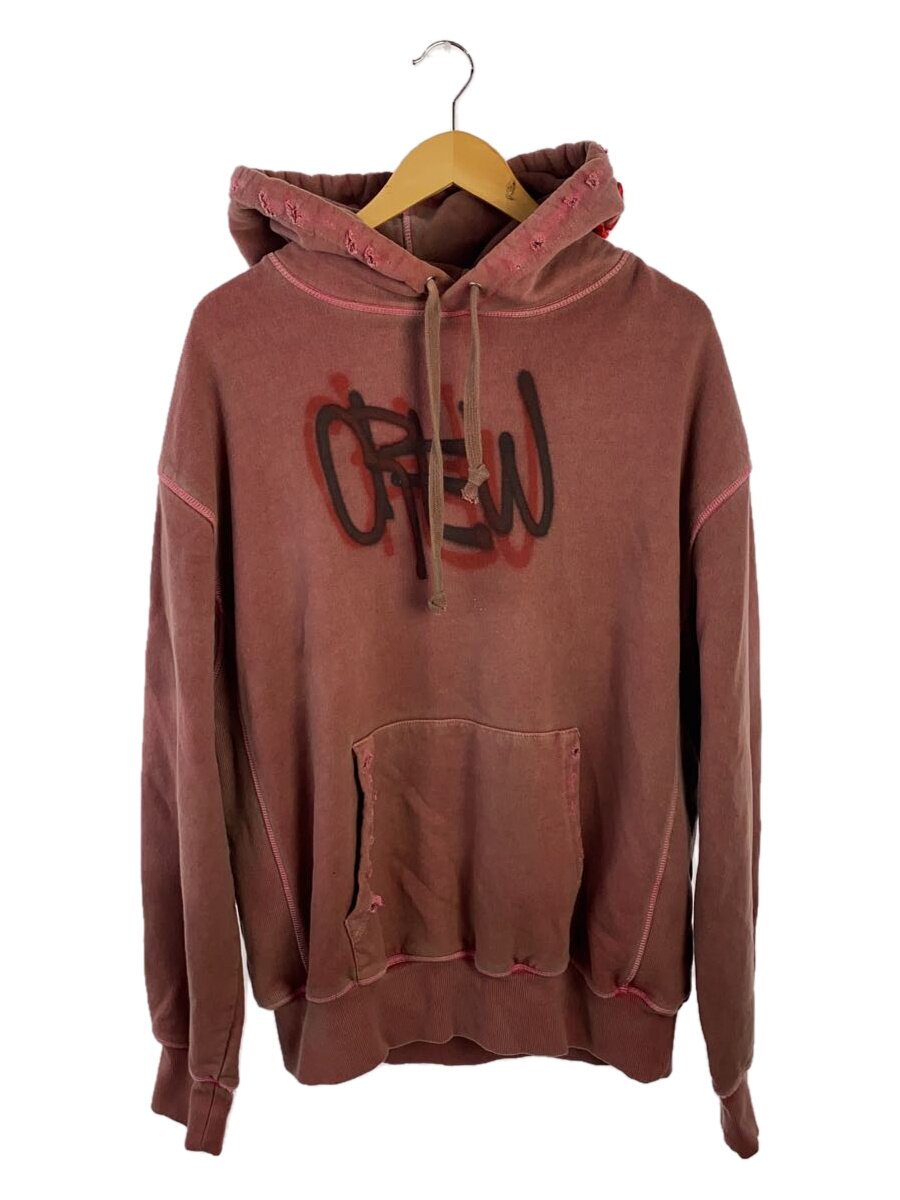 【中古】CVTVLIST◆パーカー/5/コットン/RED【メンズウェア】|2nd STREET 店