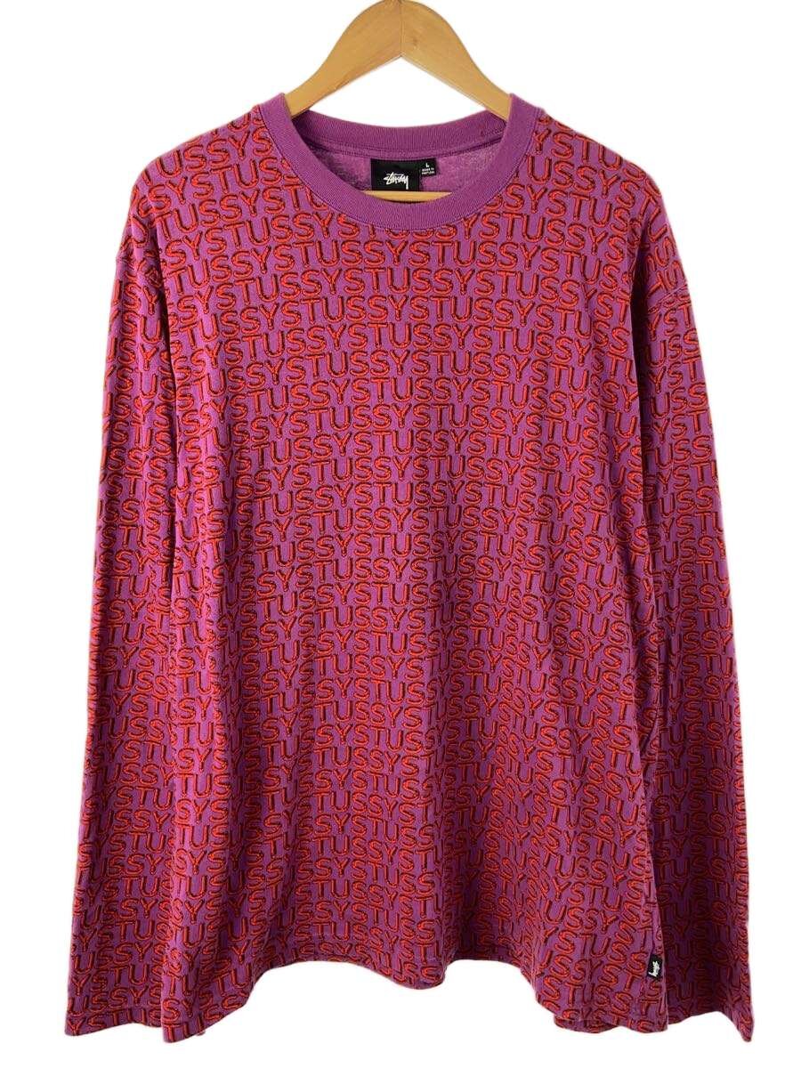 【中古】STUSSY◆長袖プルオーバー/L/綿織物/PUP/1140313//【メンズウェア】