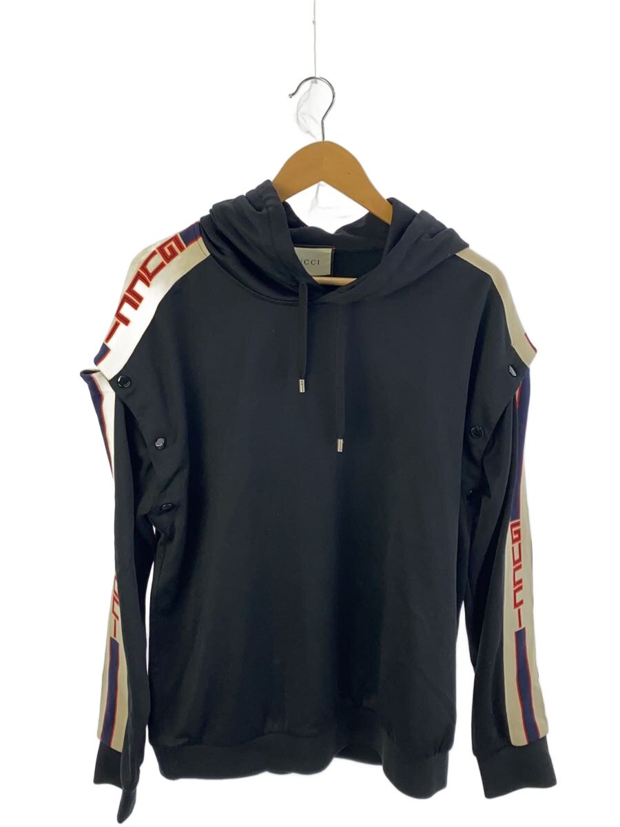 【中古】GUCCI◆パーカー/M/ポリエステル/BLK/無地/475354-X5U11【メンズウェア】｜2ｎｄ STREET 店