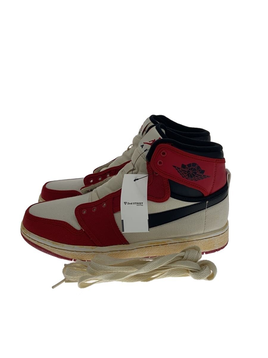【中古】NIKE◆AIR JORDAN 1 RETRO KO HI/エアジョーダンレトロ/レッド/402297-101/27cm/R【シューズ】｜2ｎｄ STREET 店
