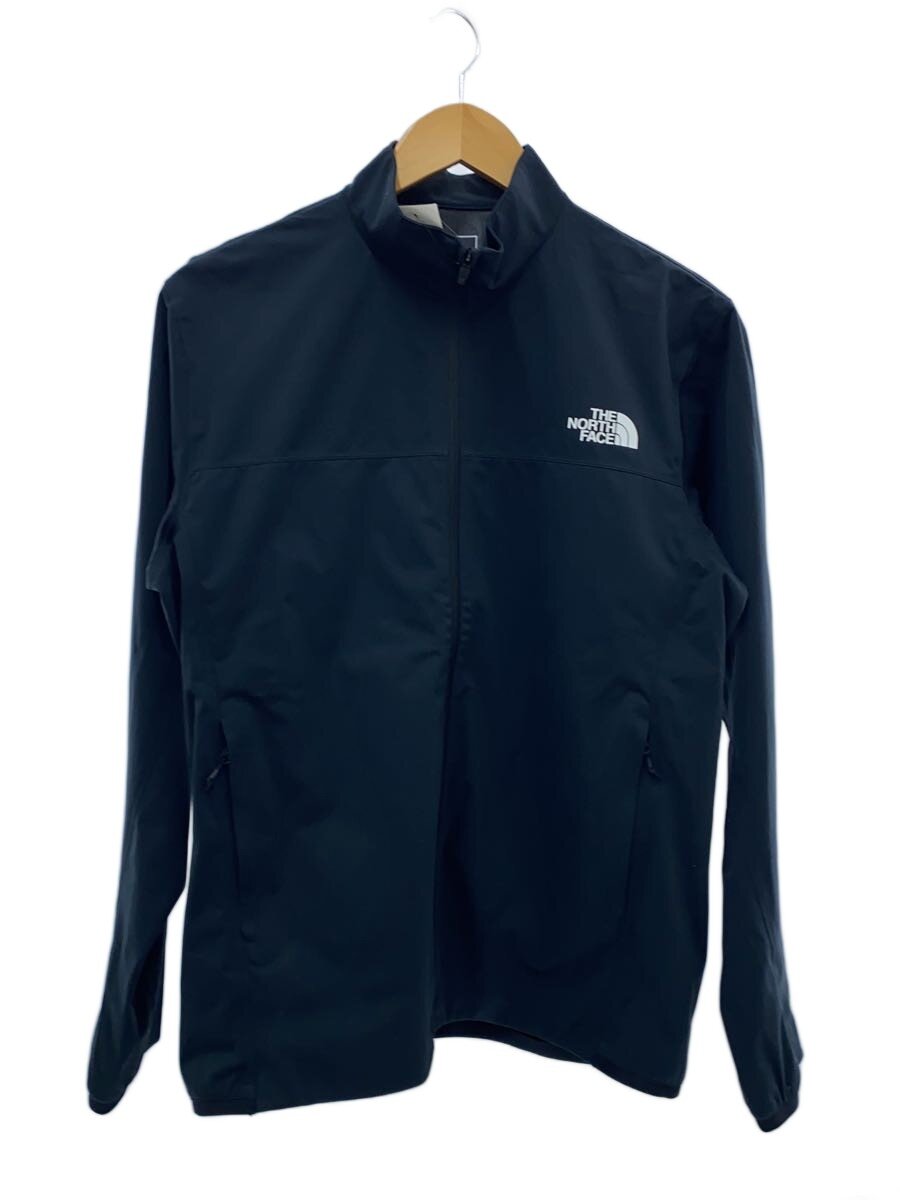 【中古】THE NORTH FACE◆APEX VEIL JACKET_エイペックスベイルジャケット/M/ポリエステル/BLK/無地【メンズウェア】