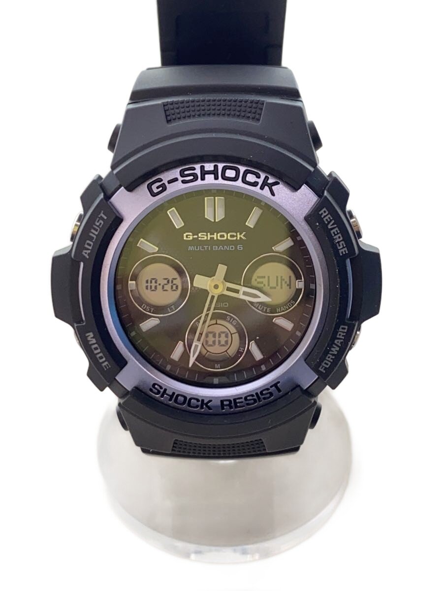 【中古】CASIO◆ソーラーウオッチ_G-SHOCK/アナログ【服飾雑貨他】
