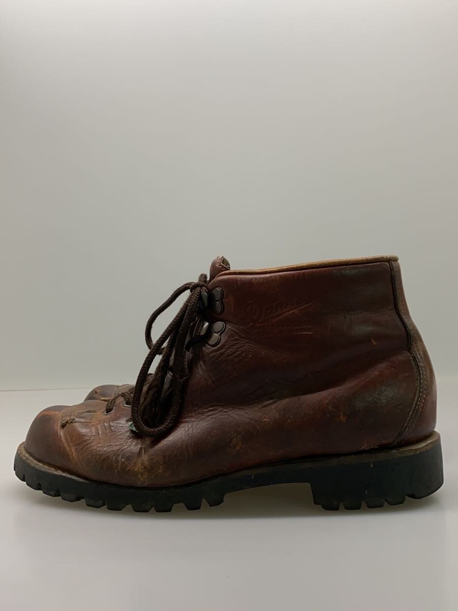 【中古】Danner◆山歩きブーツ/US9.5/BRD/なめし革/47949【シューズ】