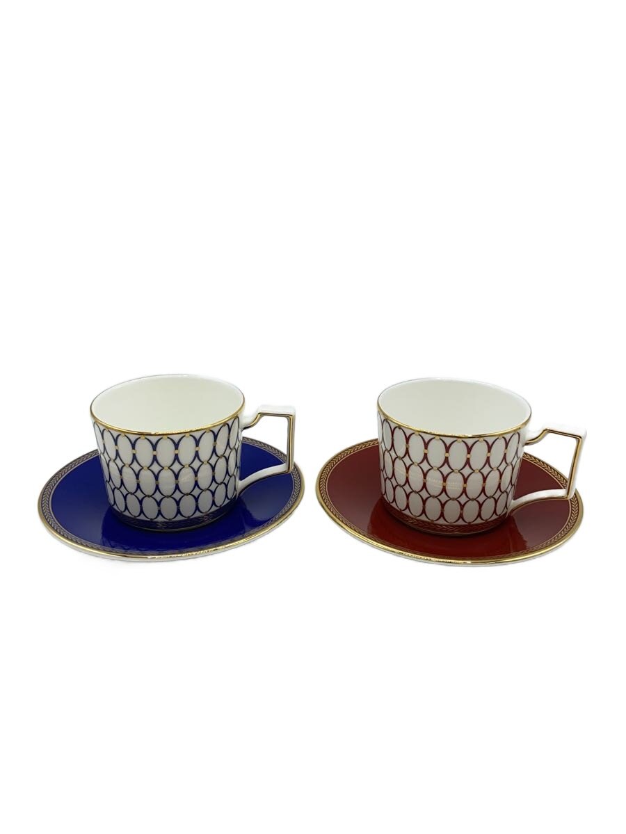 【中古】WEDGWOOD◆優勝杯\u0026平円盤/2点仕掛ける/マルチ色合い【御厨子所備品】