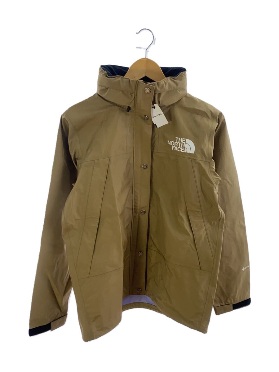 【中古】THE NORTH FACE◆MOUNTAIN RAINTEX JACKET_マウンテンレインテックスジャケット/L/ナイロン/KHK【レディース御召しもの】