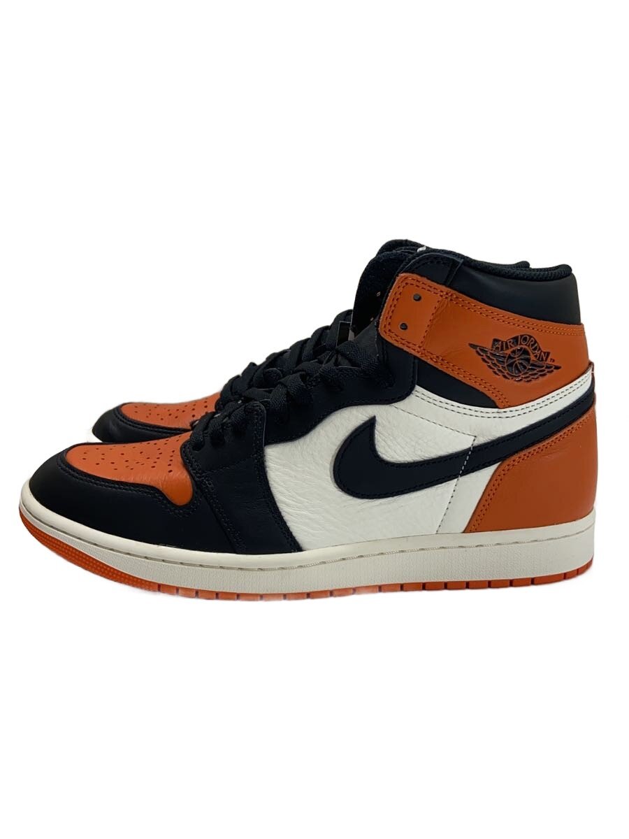 【中古】NIKE◆ハイカットスニーカー_DZ5485-008/28.5糎/ORN/なめし革【シューズ】