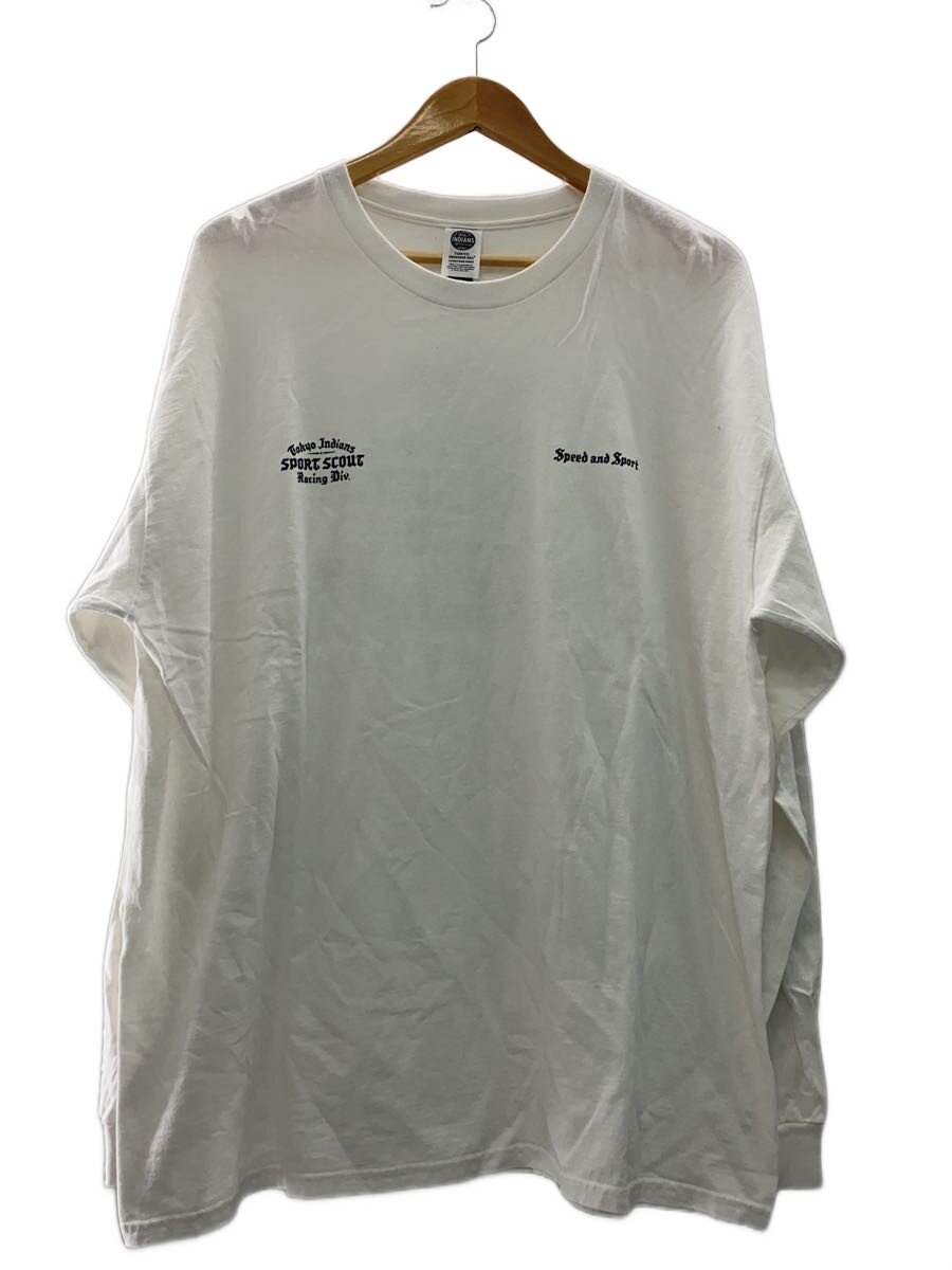 【中古】Timc Inc.(TOKYO INDIANS MC)◆長袖プルオーバー/XL/綿織物/WHT【メンズウェア】