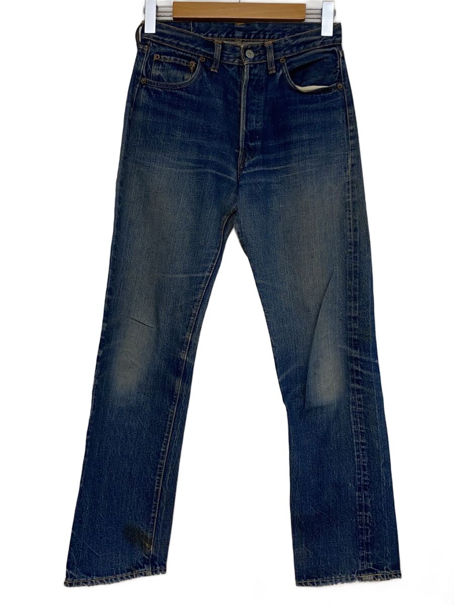 【中古】Levi’s◆60s/501/XX/名取り草裏2/つつみ隠しリベット/黄色綿糸/V編み目/ジーンズ/インディゴ//【メンズウェア】