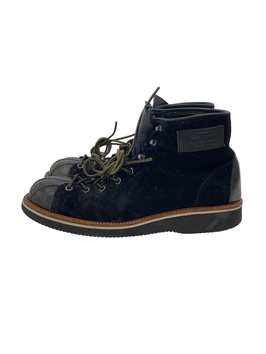 【中古】Rock Steady◆レースアップブーツ/--/BLK/スウェード//【シューズ】