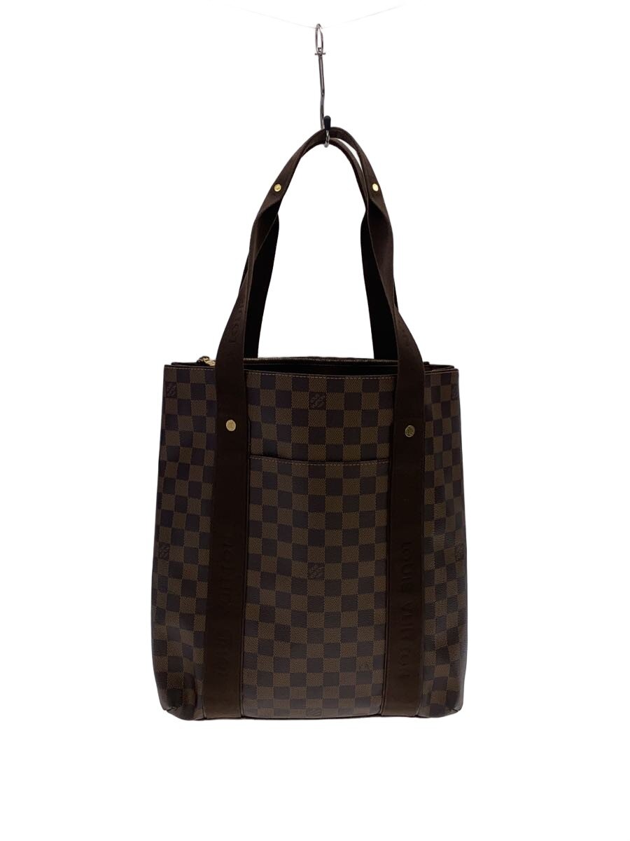 【中古】LOUIS VUITTON◆カバ・ボブール_ダミエ・エベヌ/PVC/BRW【バッグ】｜2ｎｄ STREET 店