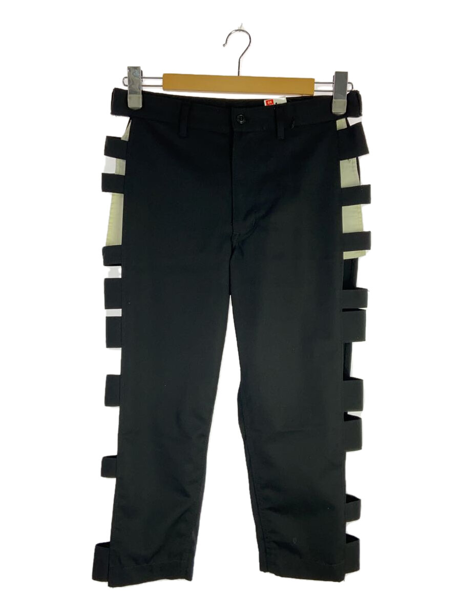 【中古】COMME des GARCONS HOMME PLUS◆下つ方/XS/毛糸/BLK/無地/PG-P050//【メンズウェア】