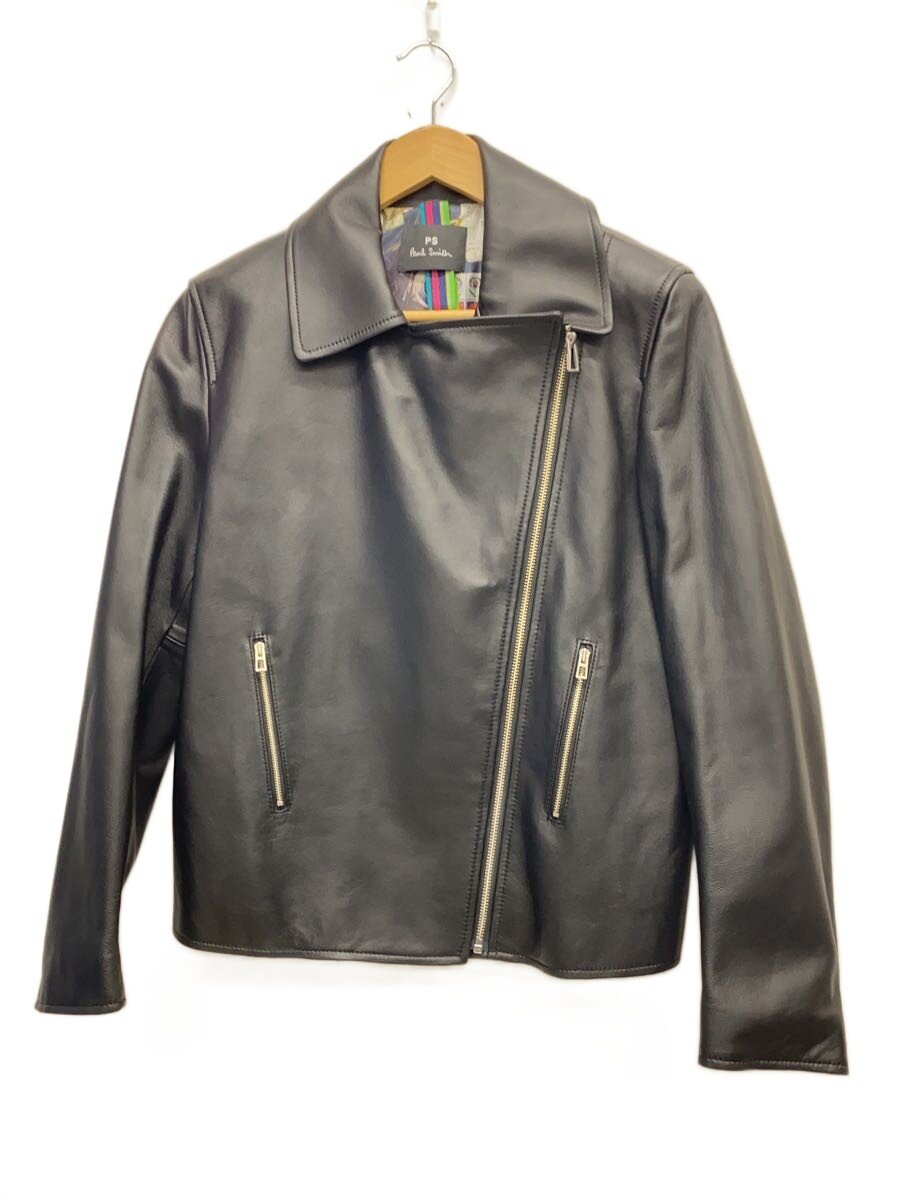 【中古】Paul Smith◆レザージャケット・ブルゾン/44/羊革/BLK/JK.PS.IS.0130【レディースウェア】|2nd STREET 店