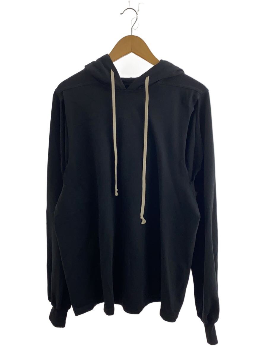 【中古】RICK OWENS DRKSHDW◆パーカー/one/綿織物/BLK/DU02C5295-RIG/CAPE SLEEVE JUMBO HOODIE【メンズウェア】