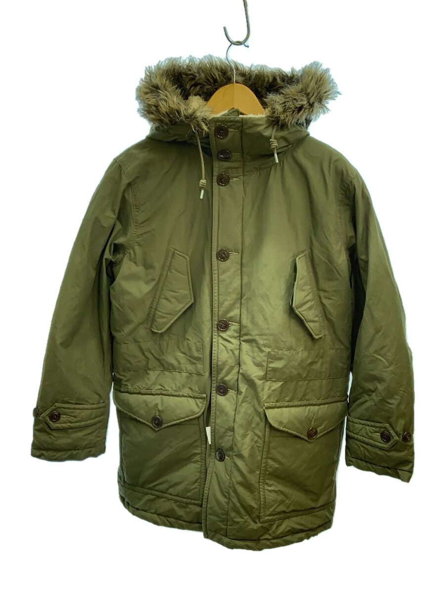 【中古】RRL◆Faux Fur-trim Parka/厚地の外套/S/ナイロン/KHK/782840798001//【メンズウェア】