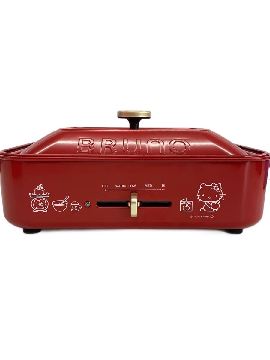 【中古】BRUNO◆ホットプレート・グリル鍋/BOE021/HELLO KITTY//【家電・ビジュアル・オーディオ】