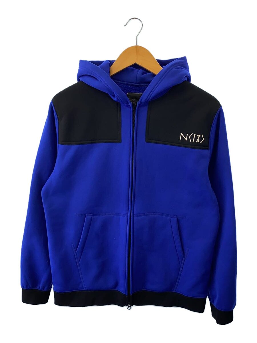 【中古】NUMBER (N)INE◆ジップパーカー/--/--/BLU【メンズウェア】
