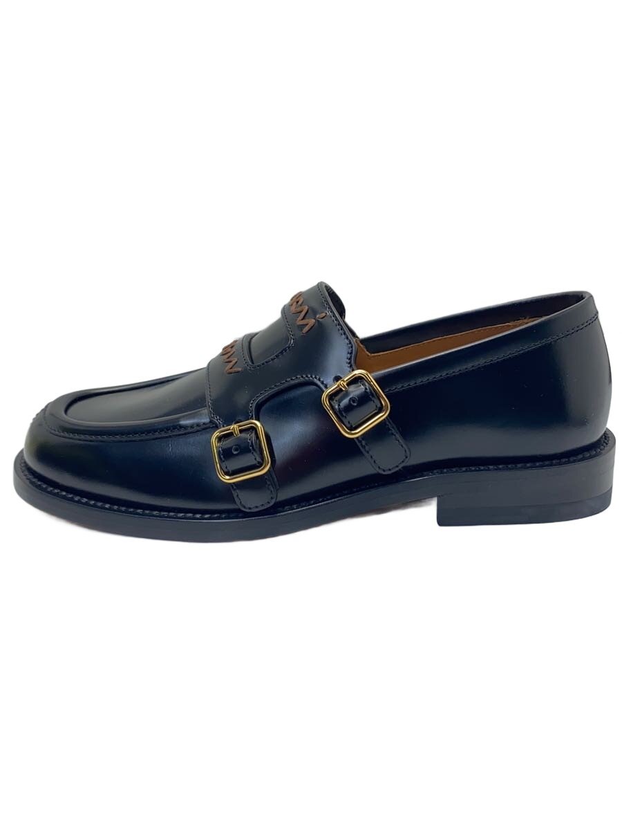 【中古】MARNI◆ダブルバックルローファー/ドレスシューズ/37/BLK/レザー/MOMS006002【シューズ】｜2ｎｄ STREET 店