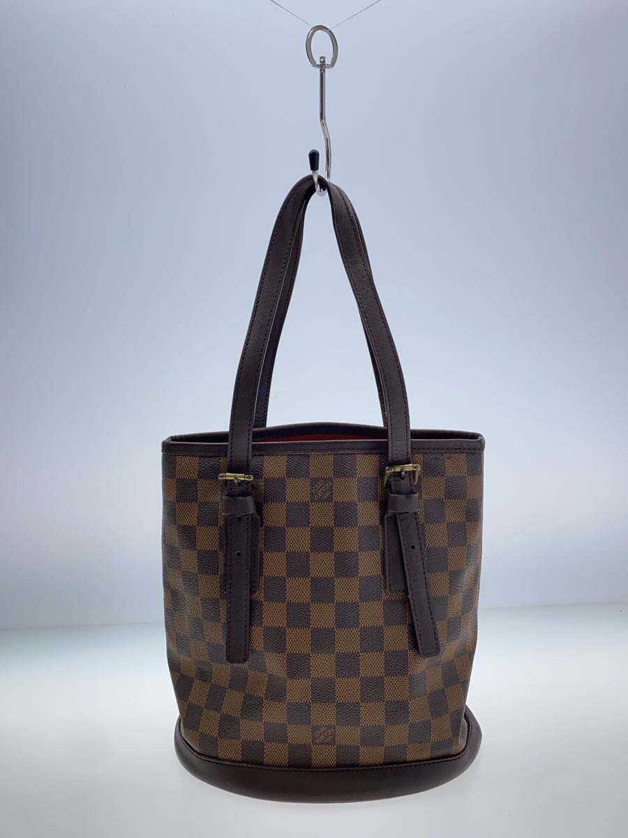【中古】LOUIS VUITTON◆マレ_ダミエ・エベヌ/PVC/BRW/総柄【バッグ】|2nd STREET 店